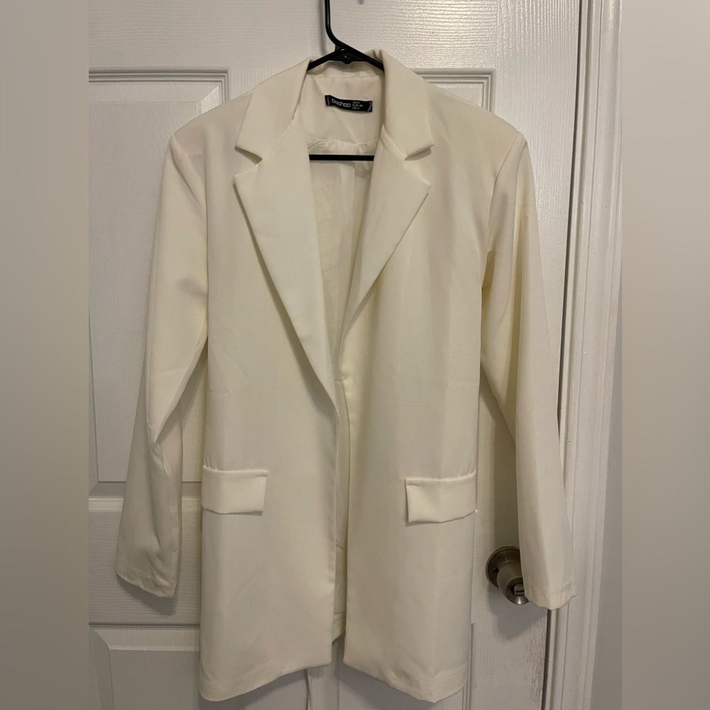 White Blazer from Boohoo